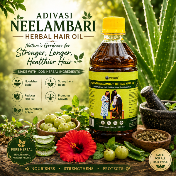 Neelambari Adivasi Herbal Hair Oil - 500 ml