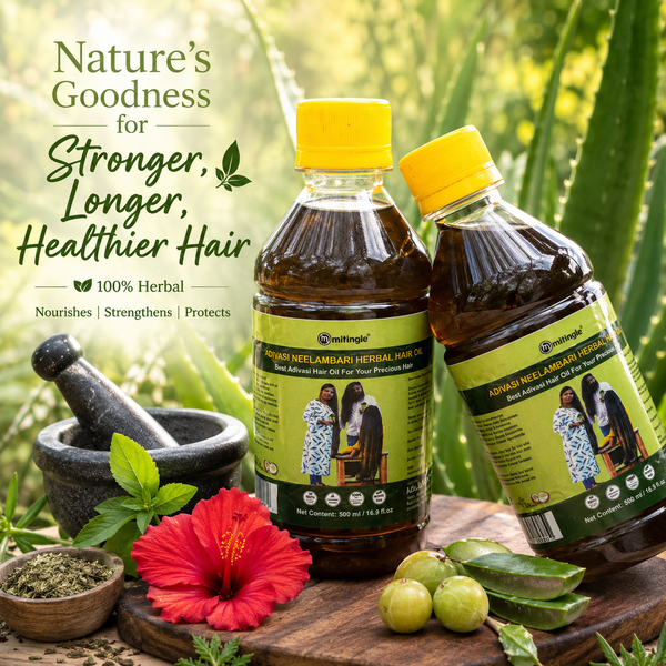 Neelambari Adivasi Herbal Hair Oil - 1000 ml