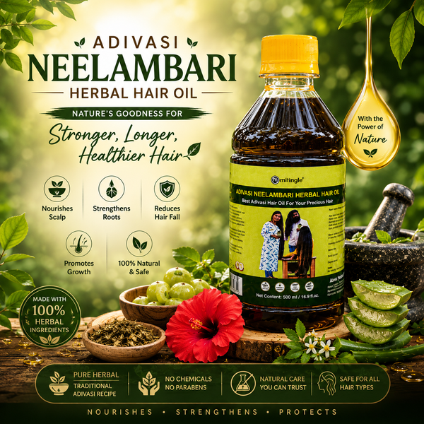 Neelambari Adivasi Herbal Hair Oil - 500 ml